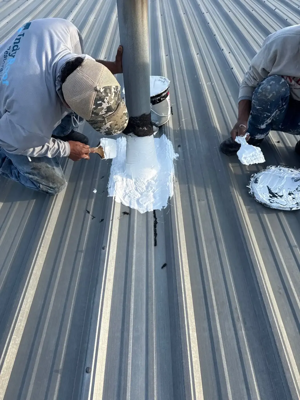 Membrane repair completed in Chapel Pines
