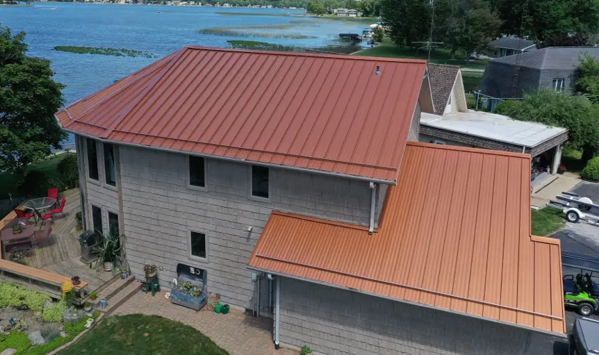 Commercial roof inspection documented in Chapel Pines