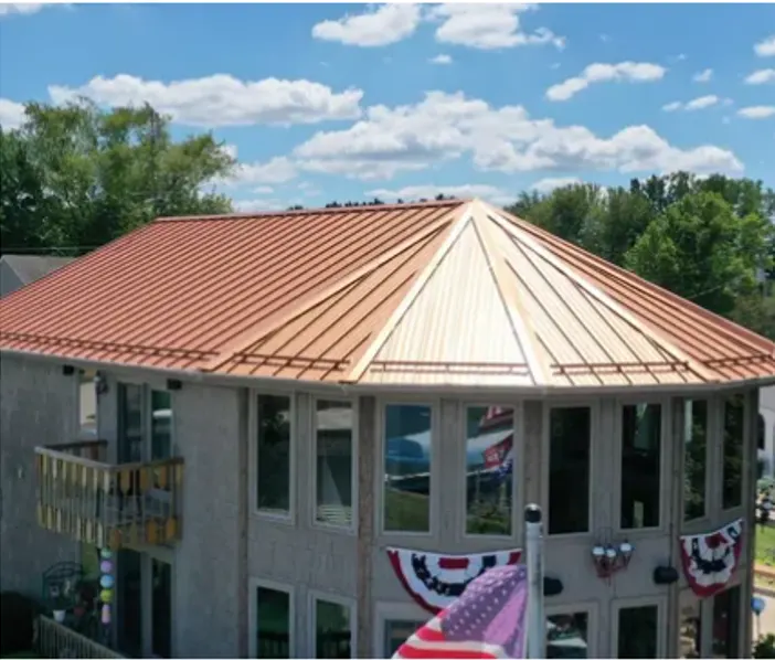 Commercial roof inspection documented in Chapel Pines